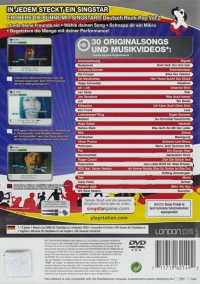 SingStar: Deutsch Rock-Pop Vol. 2 (square USK rating) Box Art