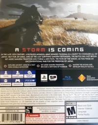 Ghost of Tsushima (3003170-AC_R2) Box Art