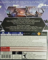 Horizon Zero Dawn: Complete Edition (3002713-AC_R3) Box Art