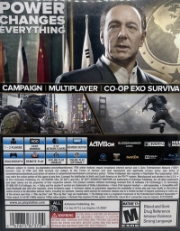 Call of Duty: Advanced Warfare (87370206US) Box Art
