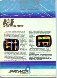 Alf in the Color Caves Box Art