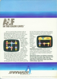 Alf in the Color Caves Box Art
