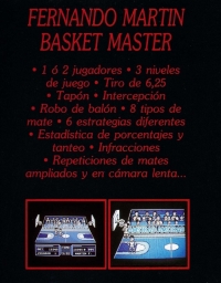 Fernando Martin Basket Master Box Art