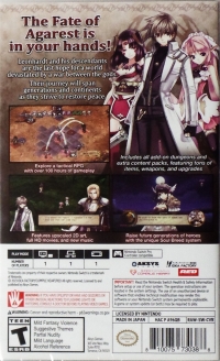 Record of Agarest War Box Art