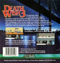 Death Wish 3 (disk) Box Art