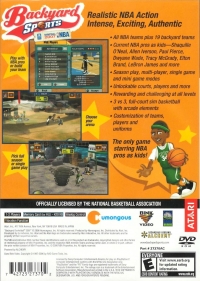 Backyard Sports Basketball 2007 Box Art