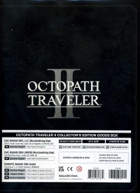 Octopath Traveler II Collector's Edition Goods Box Box Art