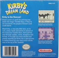 Kirby's Dream Land - Players Choice Box Art