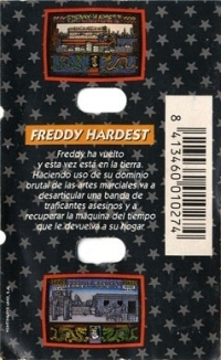 Freddy Hardest: En Manhattan Sur Box Art