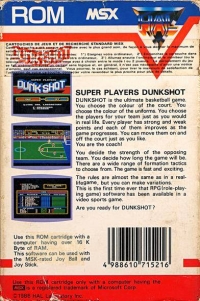 Dunk Shot Box Art