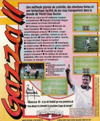 Gazza II: Le Simulation de Football Officielle de Paul Gascoigne Box Art