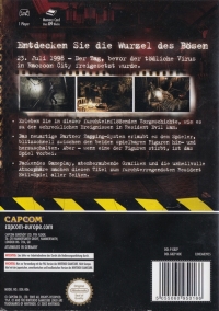 Resident Evil 0 (Nur an Erwachsene Abzugeben) Box Art