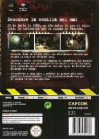 Resident Evil Zero [ES] Box Art