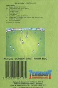 Ian Botham's Test Match Box Art