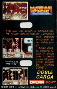 Mutan Zone Box Art