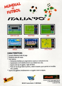 World Cup Italia '90 Box Art