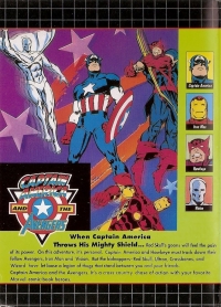 Captain America and the Avengers Box Art
