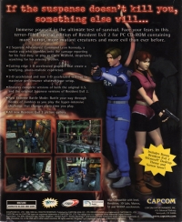 Resident Evil 2 Platinum (Bonus Desktop Theme and Screensaver) Box Art