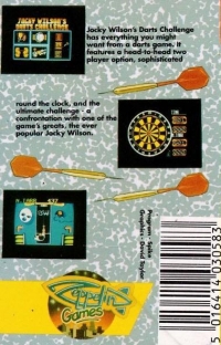 Jocky Wilson's Darts Challenge Box Art