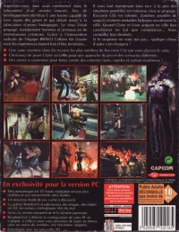 Resident Evil 2 (1999) [FR] Box Art