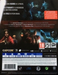 Resident Evil 2 (SteelBook) [FR] Box Art
