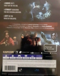 Resident Evil 2 (SteelBook) Box Art