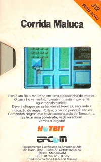 Corrida Maluca Box Art