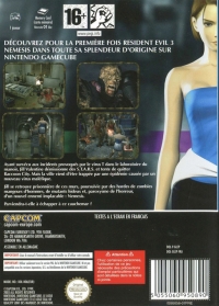 Resident Evil 3: Nemesis (DOL-GLEP-FRA / PEGI) Box Art