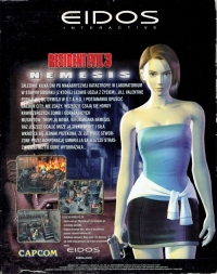 Resident Evil 3: Nemesis [PL] Box Art