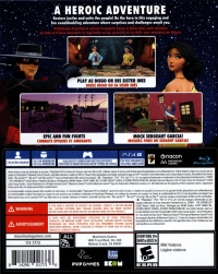 Zorro: The Chronicles Box Art