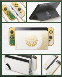 Nintendo Switch OLED - The Legend of Zelda: Tears of the Kingdom Edition Box Art