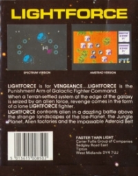 Light Force (FTL) Box Art