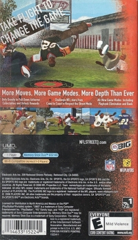 NFL Street 3 (square hologram label) Box Art