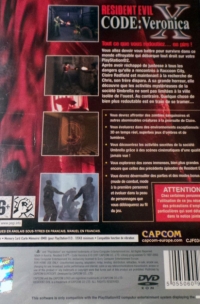 Resident Evil Code: Veronica X - Platinum (PEGI rating) Box Art