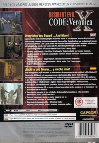 Resident Evil Code: Veronica X - Platinum (0980347) Box Art