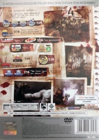 Resident Evil 4 - Platinum (large USK rating) Box Art