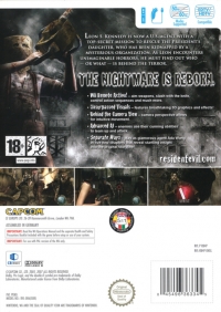 Resident Evil 4: Wii Edition (RVL-RB4P-ENGL) Box Art