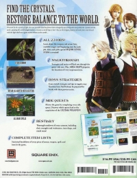 Final Fantasy III Official Strategy Guide Box Art