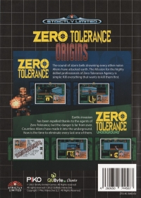Zero Tolerance: Origins Box Art
