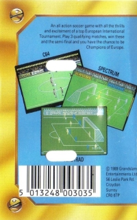 Peter Beardsley's International Football Box Art