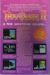 Phantasie II Box Art