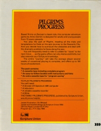 Pilgrim's Progress Box Art