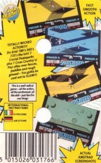 Pro Skateboard Simulator Box Art