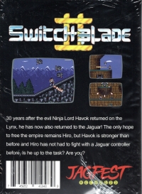 Switchblade II (Midwest Gaming Classic) Box Art