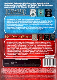Icewind Dale: Die Komplette Serie / Baldur's Gate: Die Komplette Serie Box Art