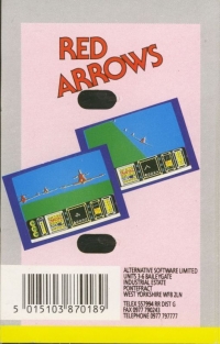 Red Arrows (Alternative Software) Box Art