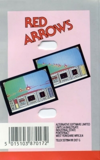 Red Arrows (Alternative Software) Box Art