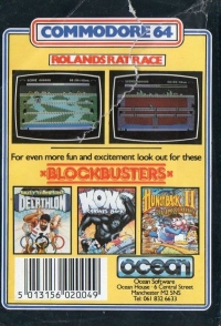 Roland's Ratrace Box Art