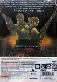 Resident Evil 5 (SteelBook) Box Art
