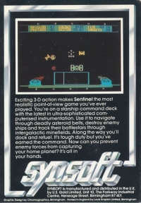 Sentinel (cassette) Box Art